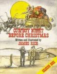 COWBOY NIGHT BEFORE CHRISTMAS COLORING BOOK